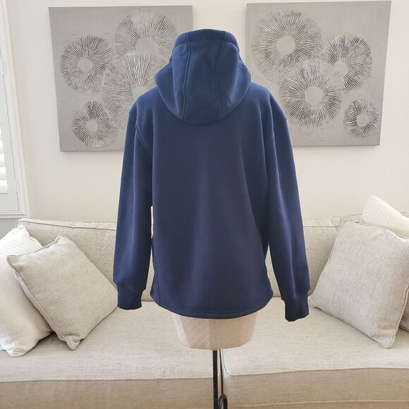 Smith's Workwear Sherpa-Lined Hooded Thermal Shirt Jacket Sz L - Picture 9 of 13